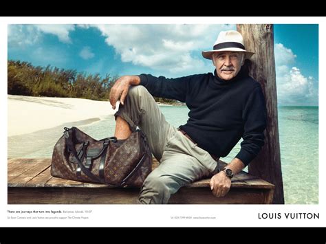 sean connery louis vuitton|Sean Connery Goes Back to Basics for Louis Vuitton.